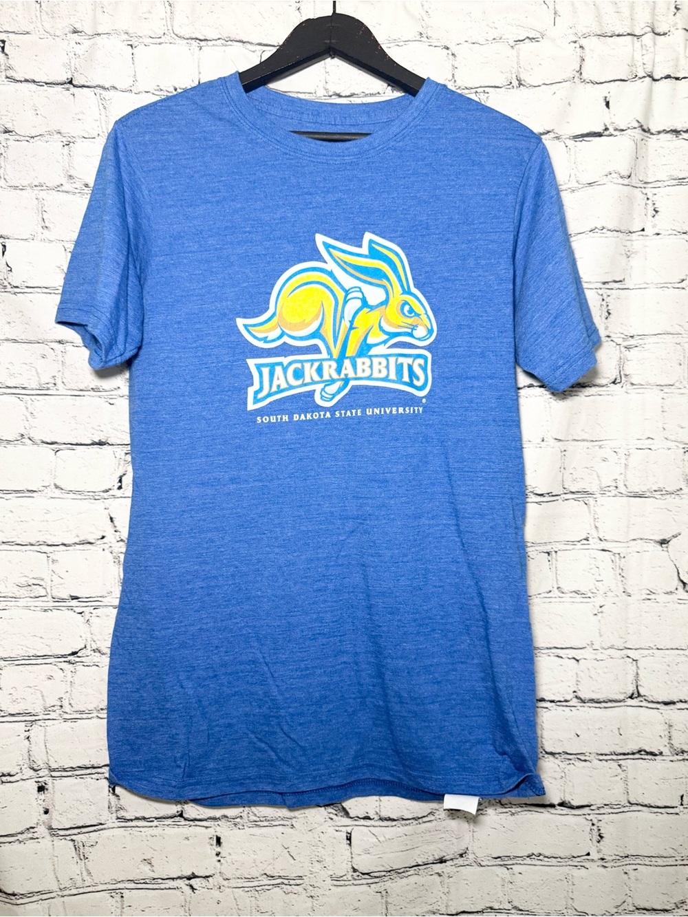 South Dakota State Jackrabbits Blue Graphic Tee. Size S